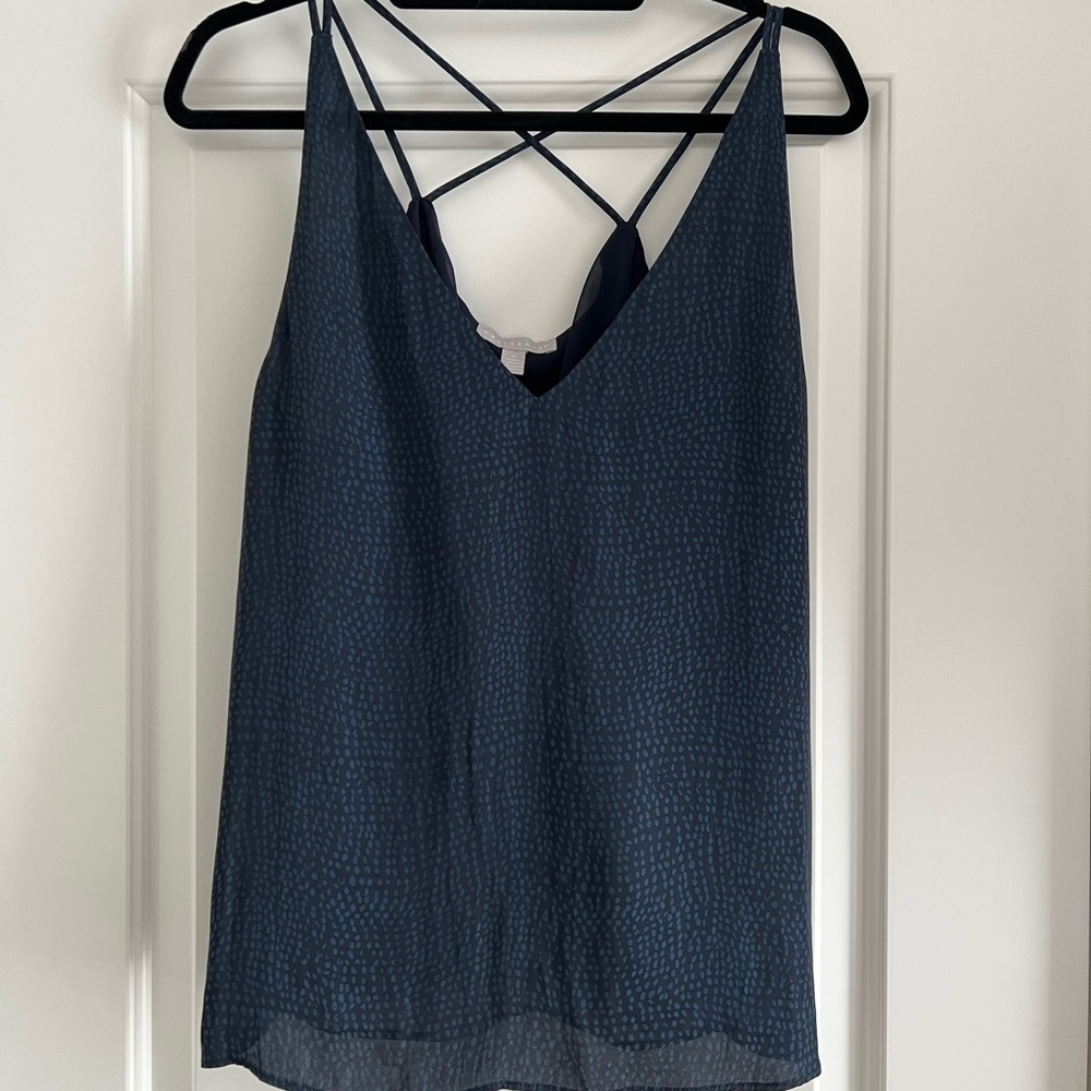 Chelsea 28 Cross Back Jacquard Camisole XL